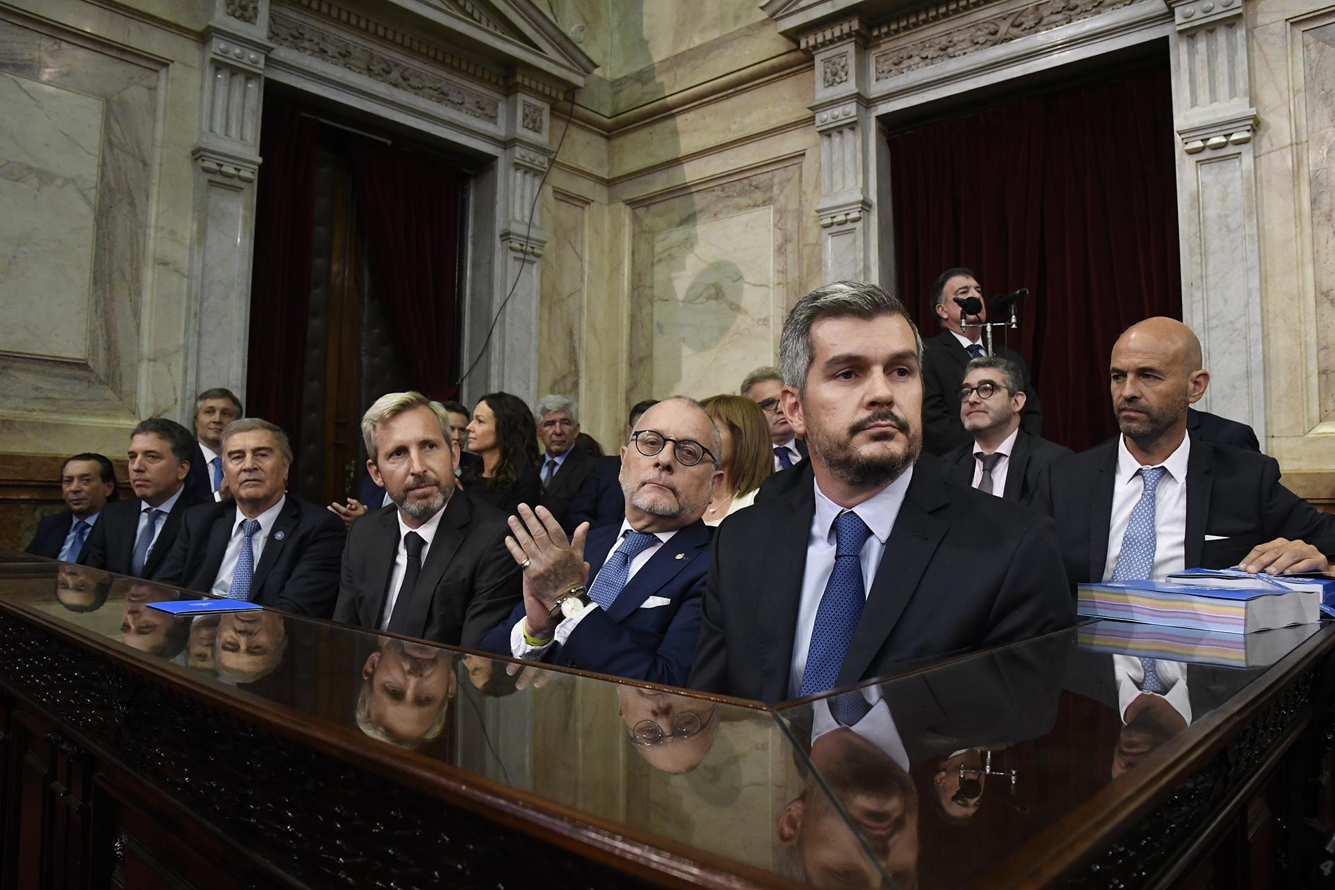 Galeria de imagenes de la noticia IMPORTANTES FIGURAS INSTITUCIONALES EN LA ASAMBLEA QUE RECIBIÓ AL PRESIDENTE 